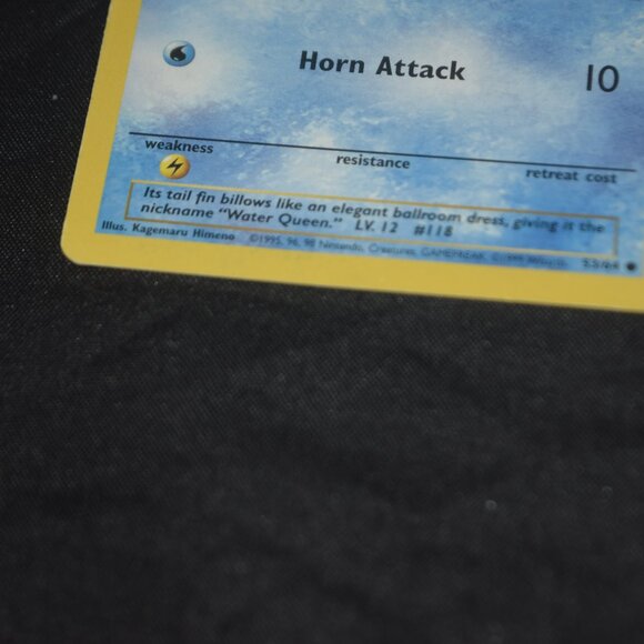 Pokemon Goldeen 53/64 Jungle Set 1st Edition, LP - Picture 4 of 13